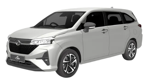 Perodua Alza SUV — private chauffeur vehicle for hire in Kuala Lumpur, Malaysia (4 Pax, 4 Luggage)